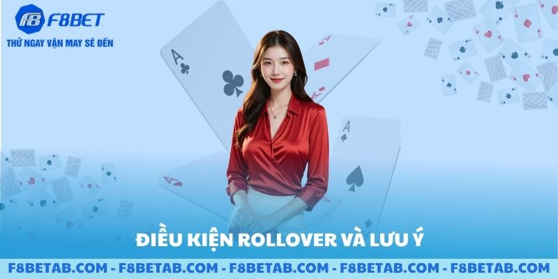 Điều kiện rollover và các lưu ý khi nhận bonus